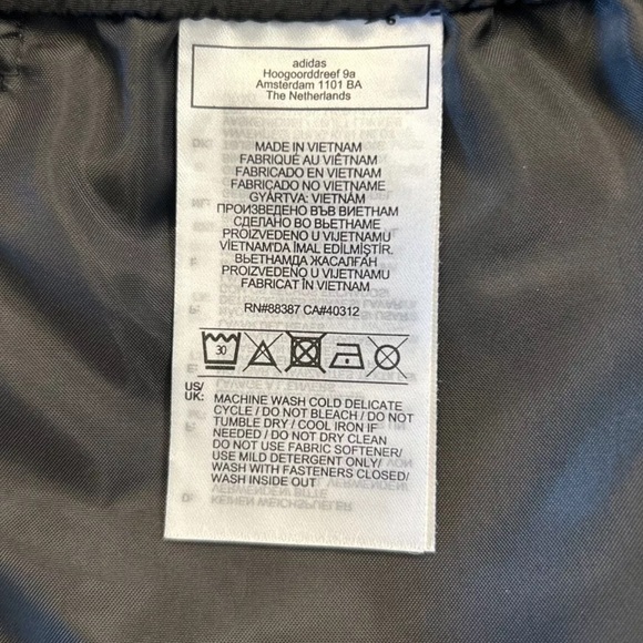 ADIDAS ORIGINALS Men's Joggers Black Track Pants Sz Medium BRAND NEW! - Picture 13 of 16
